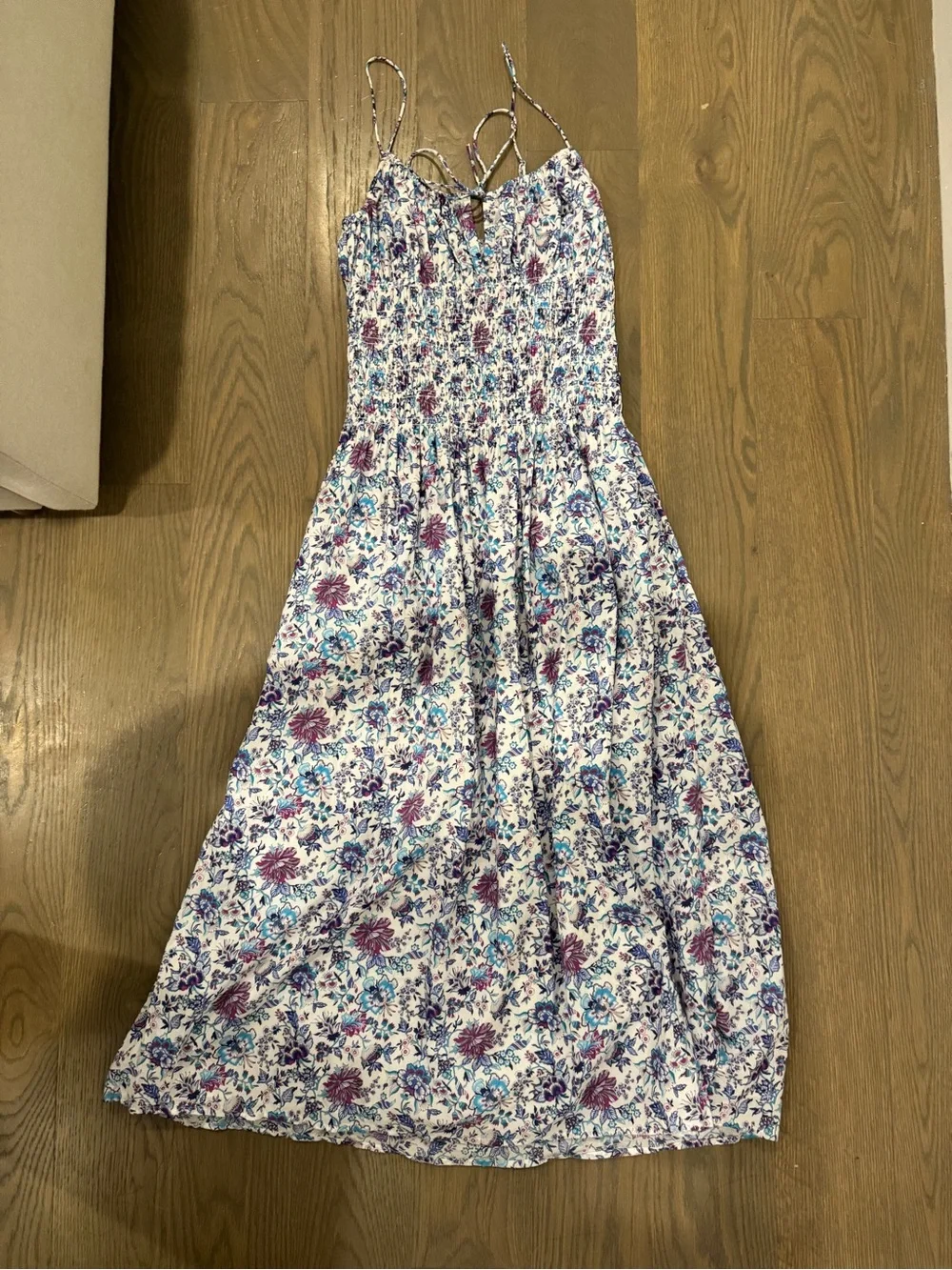 J. Crew Smocked sundress in Liberty® Christelle fabric